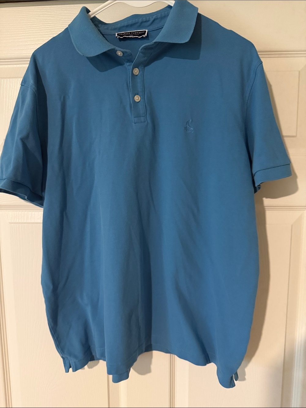 Charles Tyrwhitt Light Blue Polo Shirt